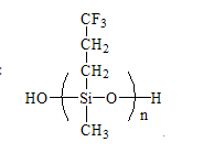 hydroxyl termnated polyfluorosiloxane